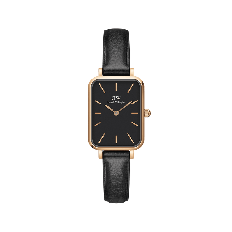 Quadro Pressed Sheffield Black Rose Gold