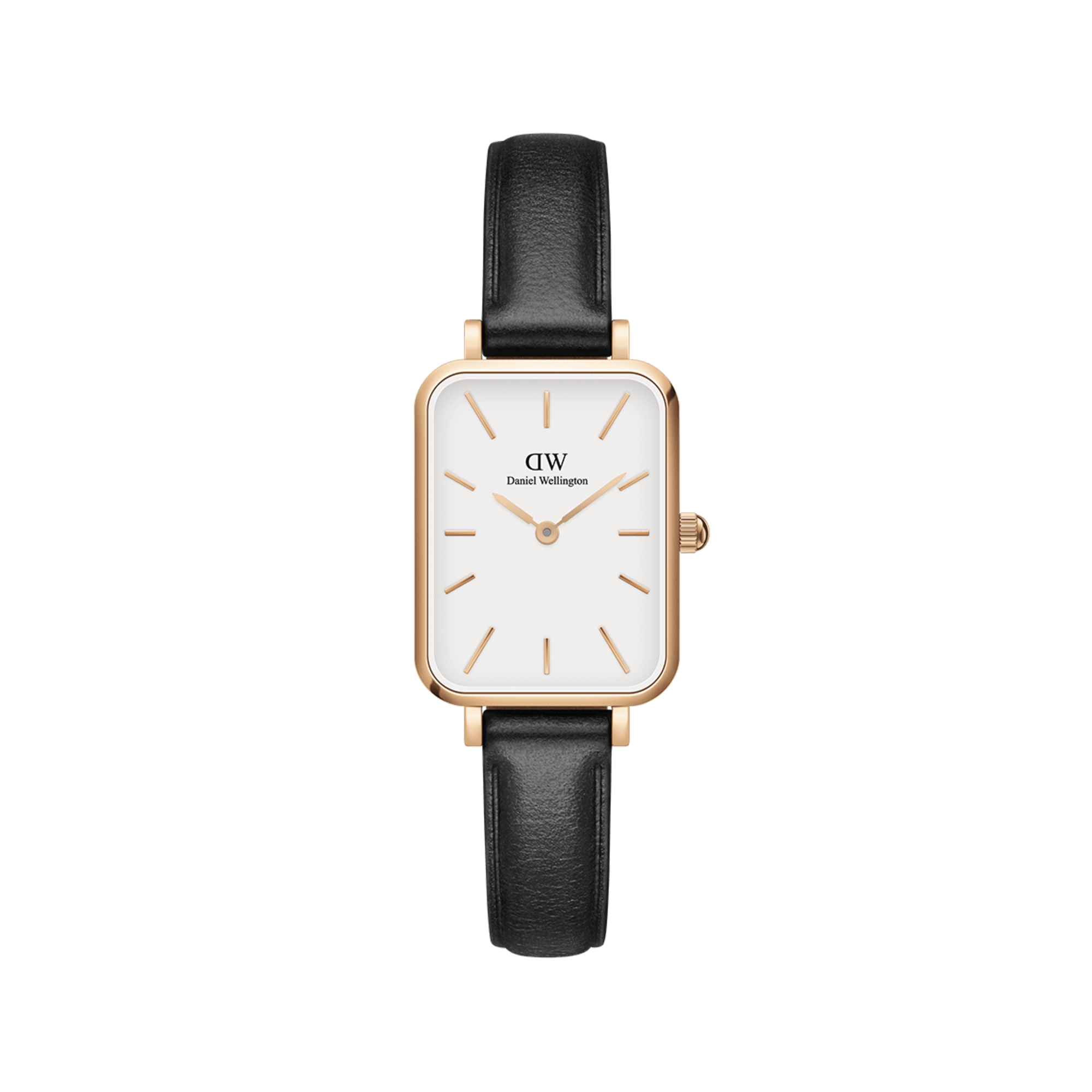 Quadro - Women's square watch with leather strap | DW Quadro - Women's square watch with leather strap | DW