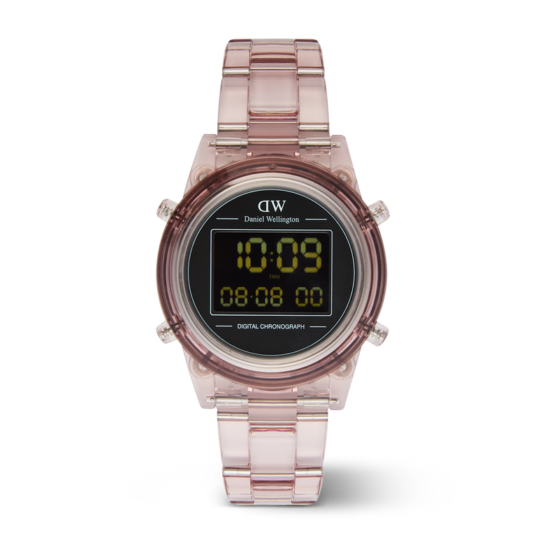 Retro Digital Dark Pink Dark Pink