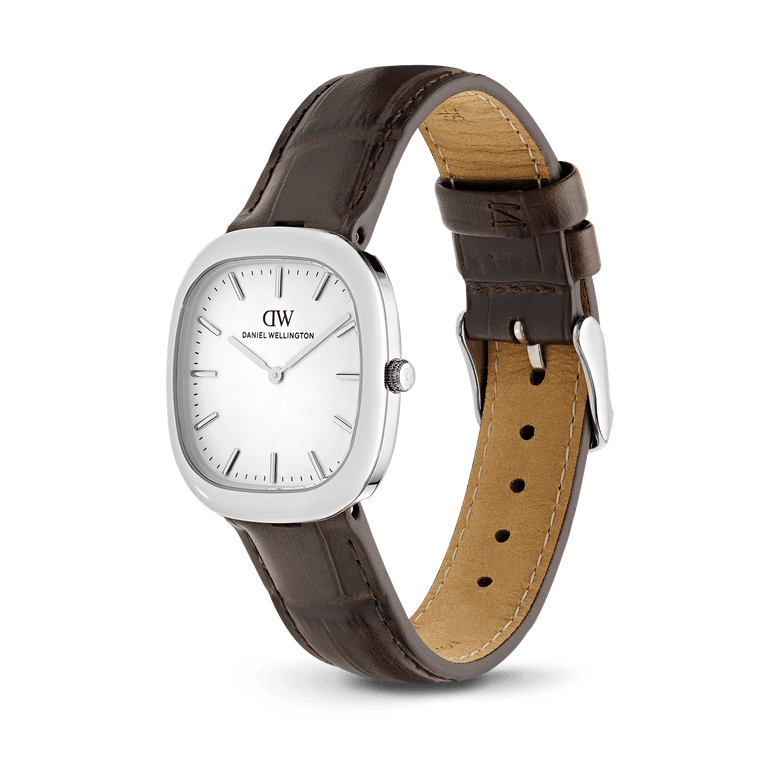 Cort Brown Leather Silver