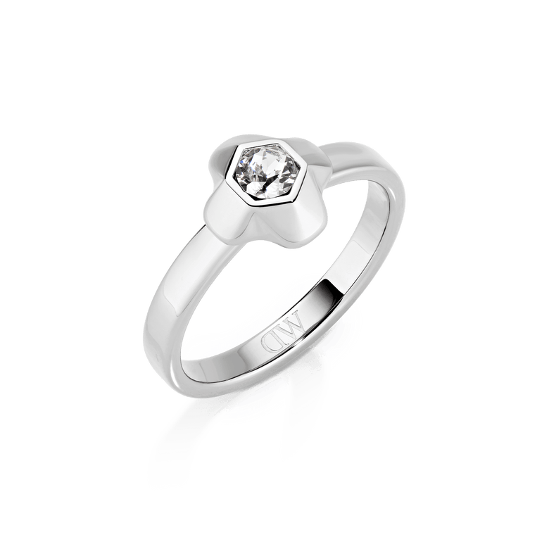North Star Ring Small Lumine Silver