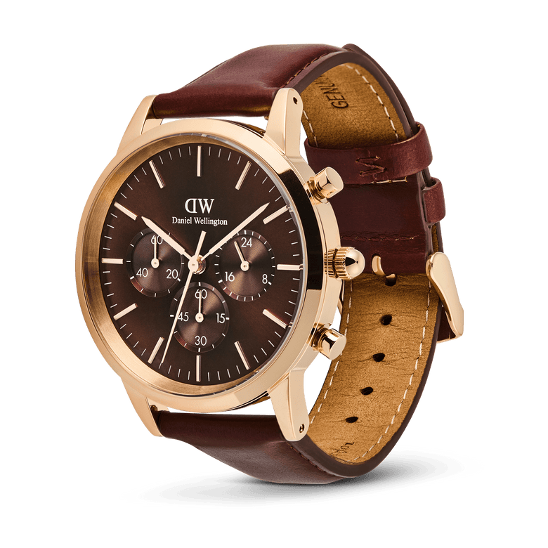 Iconic Chronograph St Mawes Amber RG