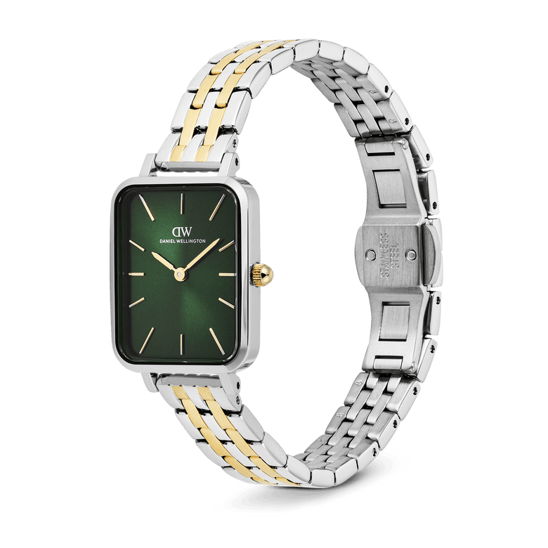 Quadro 5-link Emerald Two Tone