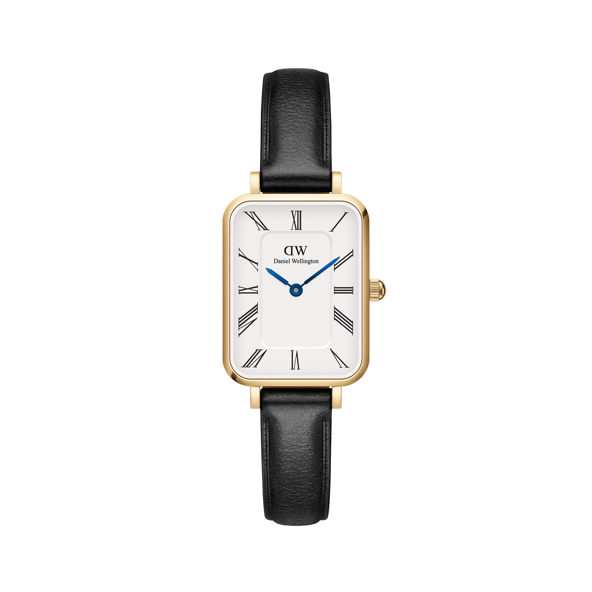 Daniel Wellington スクエアフェイス時計 Quadro Roman Numerals Sheffield Gold