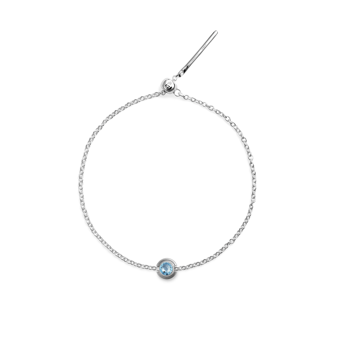 February Charm S925 Sterling Silver