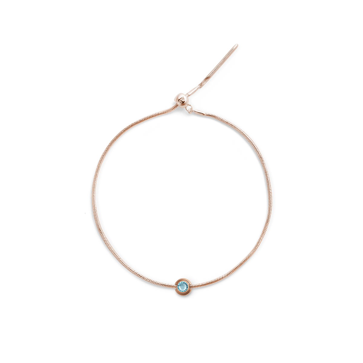 December Charm Rose Gold