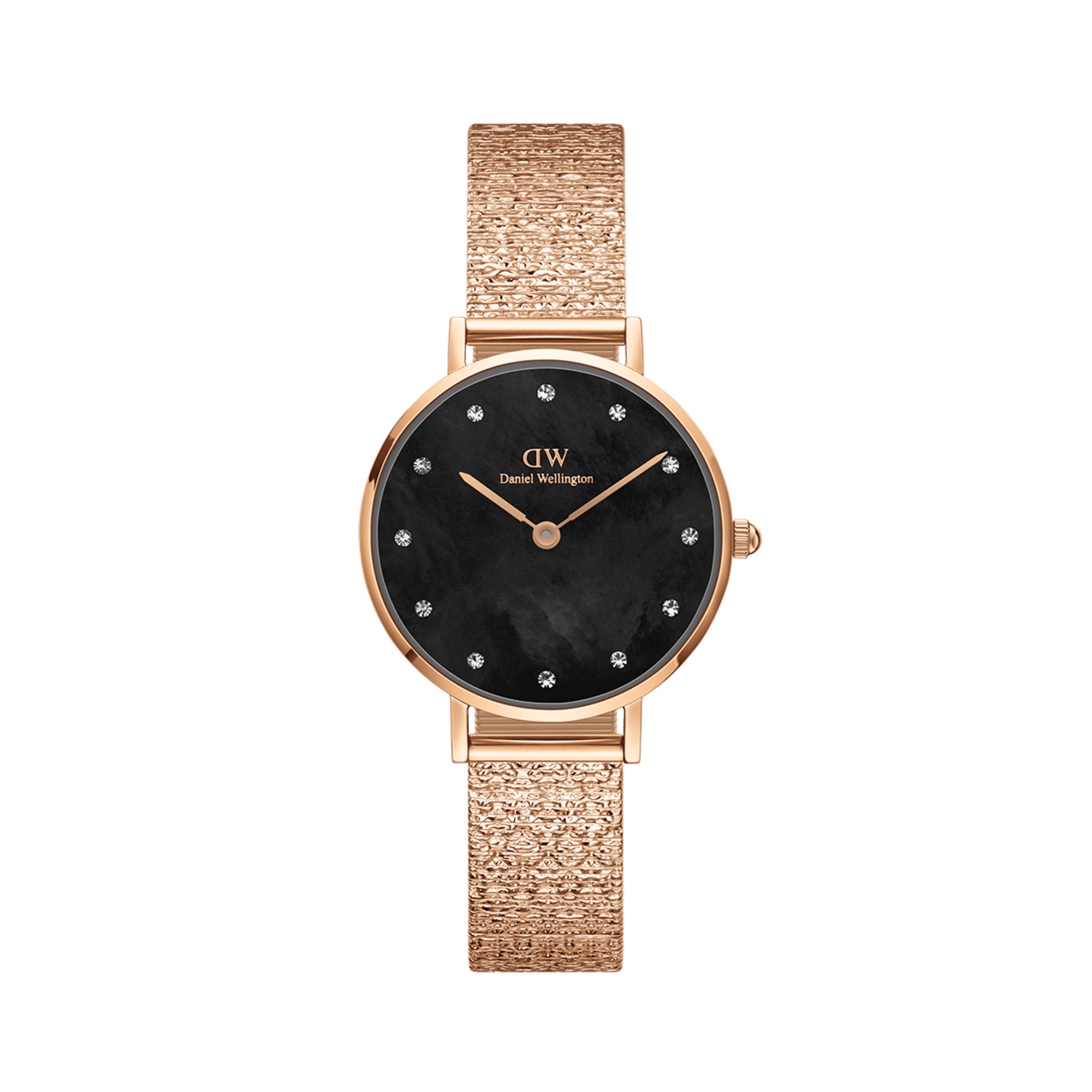 Petite Lumine Pressed Piano Black MoP Rose Gold Petite Lumine Pressed Piano Black MoP Rose Gold