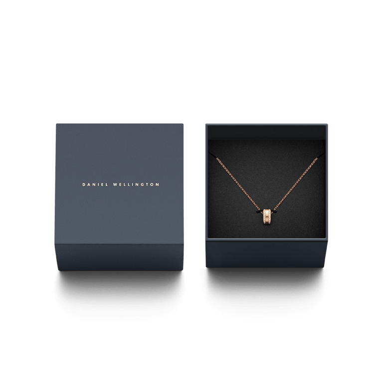 Elan Lumine Necklace Rose Gold