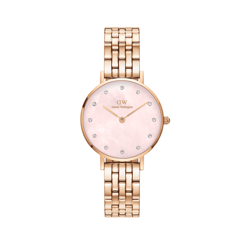 Petite Lumine 5 Link Melrose Pink MoP Rose Gold