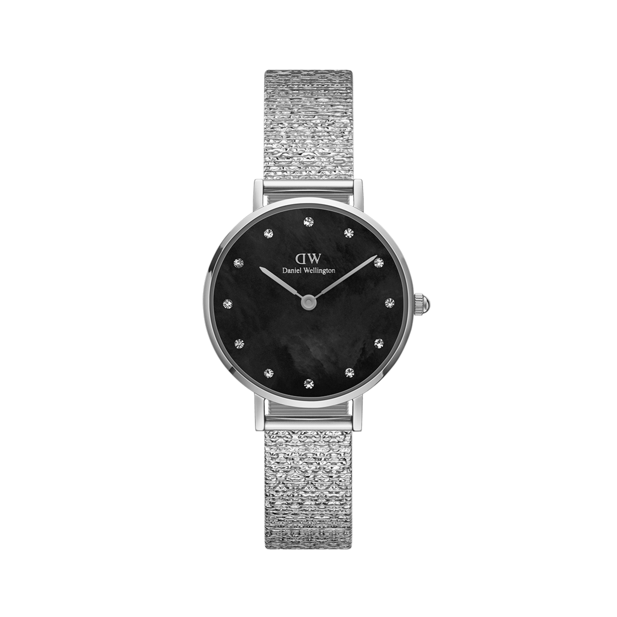 Petite Lumine Pressed Piano Black MoP Silver Petite Lumine Pressed Piano Black MoP Silver
