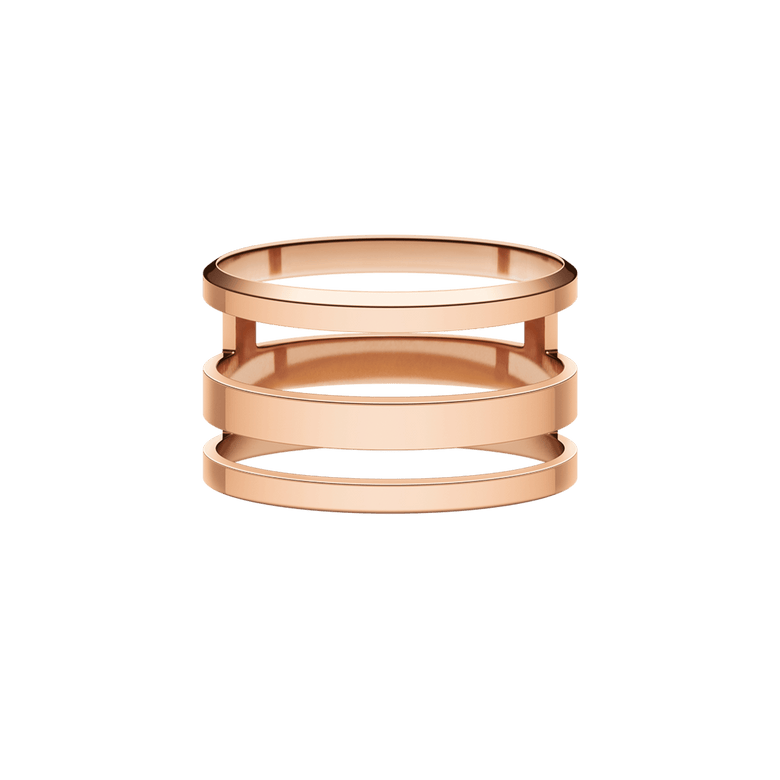 Elan Triad Ring Rose Gold