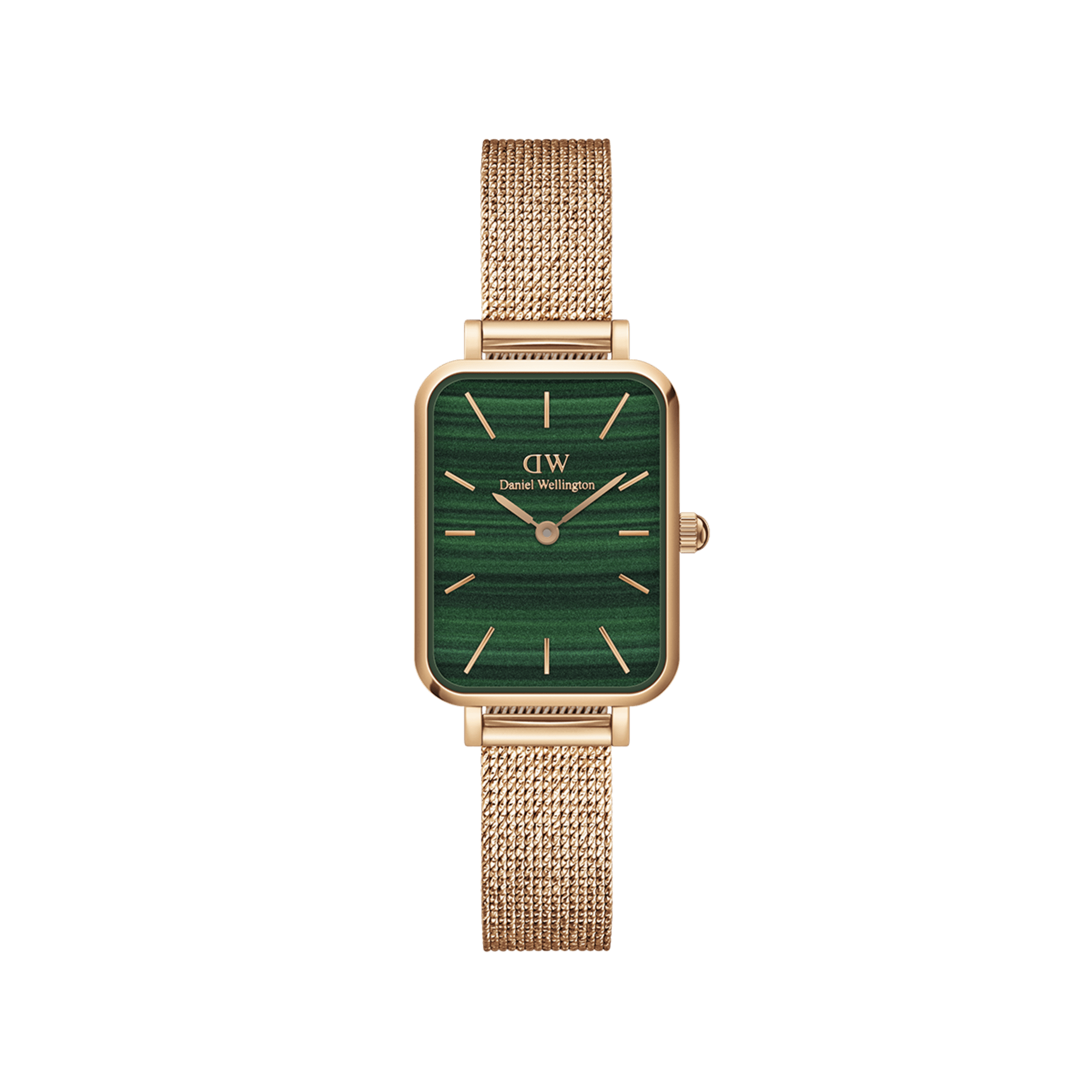 Quadro - Green square dial watch for women | DW Quadro - Green square dial watch for women | DW