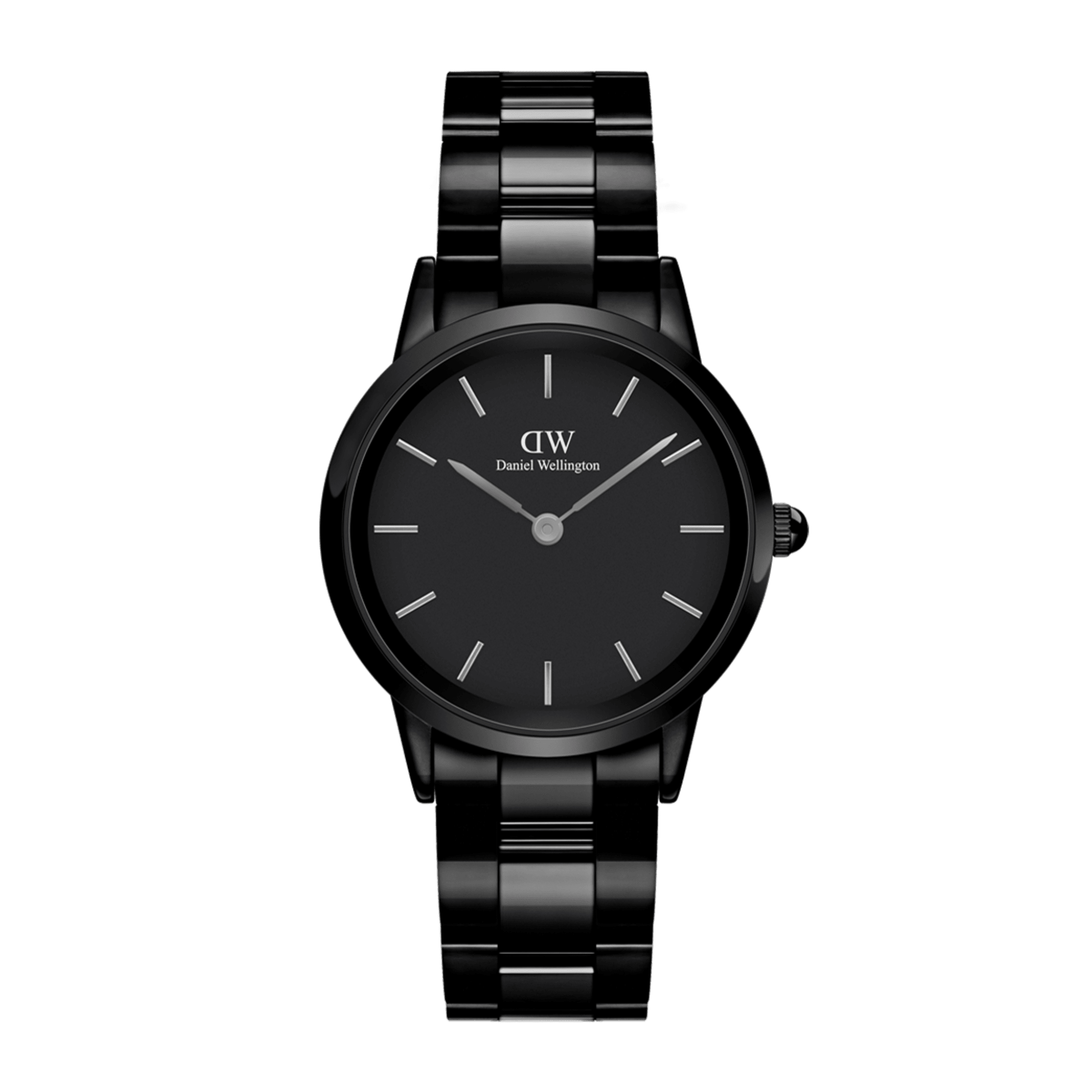 Iconic Link Ceramic - Stylish black ceramic watch 32mm | DW Iconic Link Ceramic - Stylish black ceramic watch 32mm | DW