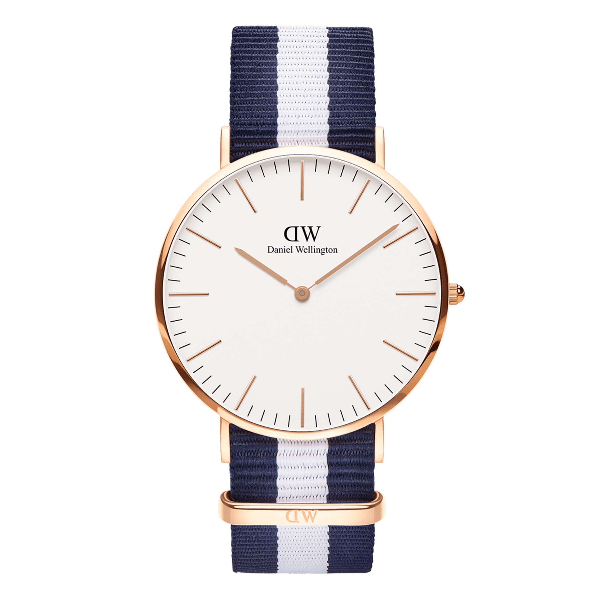 Glasgow - Men's watch in rose gold and NATO strap 40mm | DW Glasgow - Men's watch in rose gold and NATO strap 40mm | DW