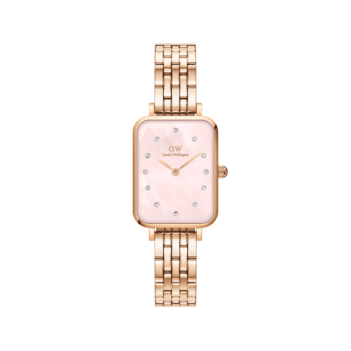 Quadro Lumine 5 Link Melrose Pink MoP Rose Gold