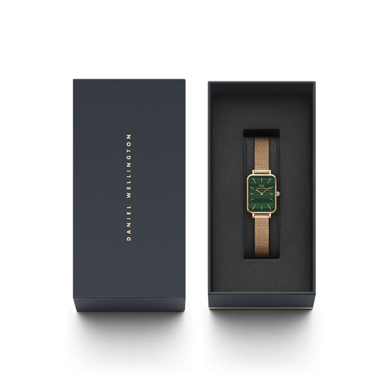 Quadro Pressed Melrose Green Rose Gold