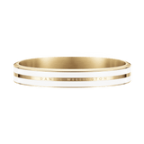 Emalie Infinite Gold Satin White