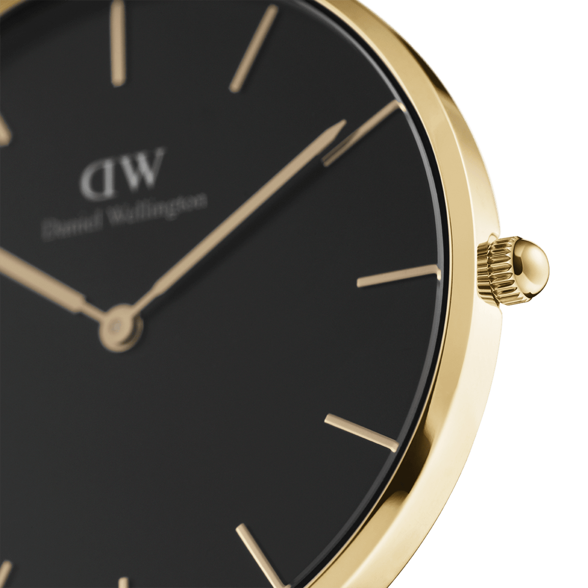 Petite Evergold – Gold & Black in 36 mm | DW Petite Evergold – Gold & Black in 36 mm | DW