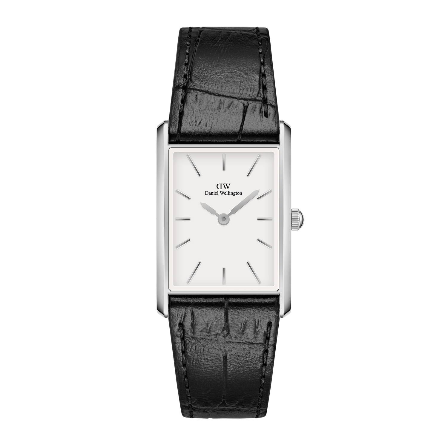 Bound Black Crocodile Silver