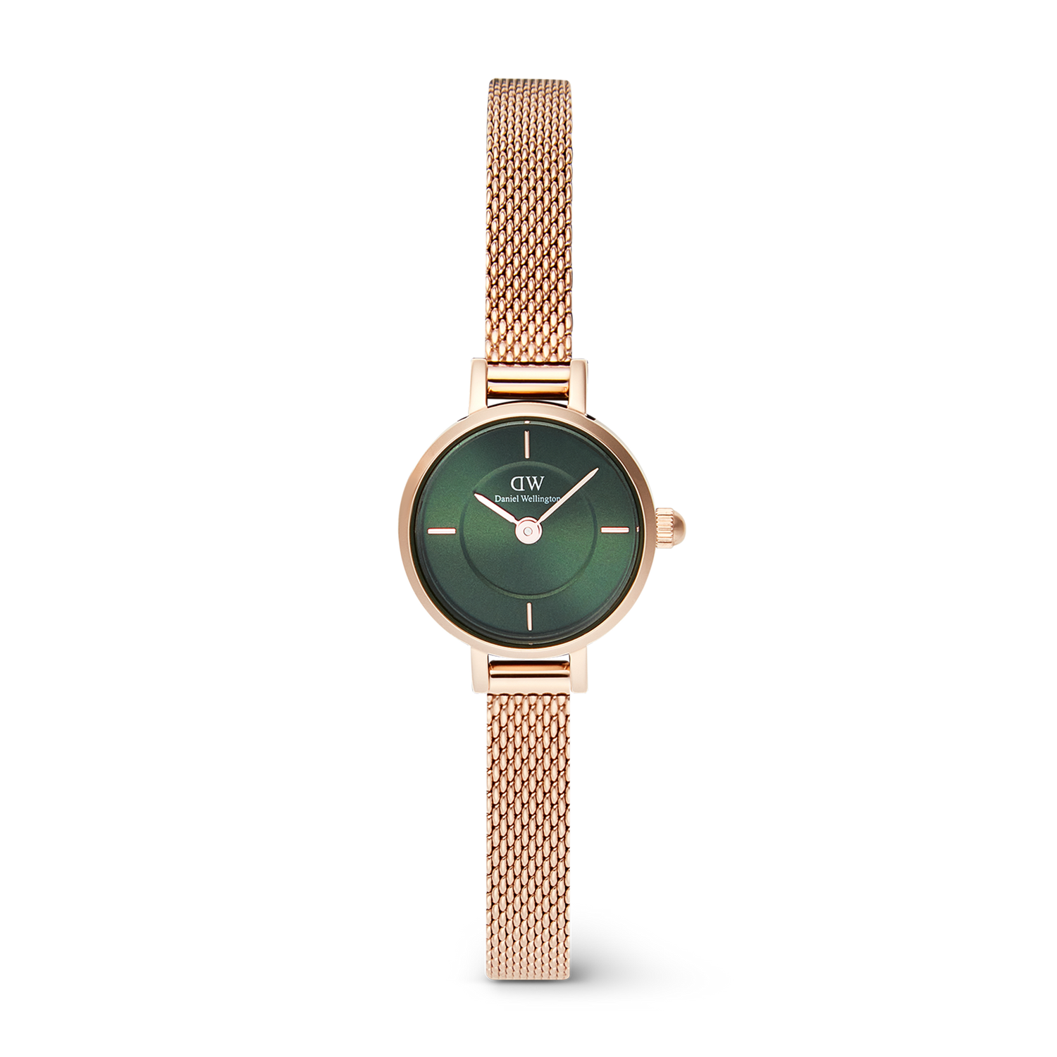 Petite Mini Emerald Melrose Rose Gold