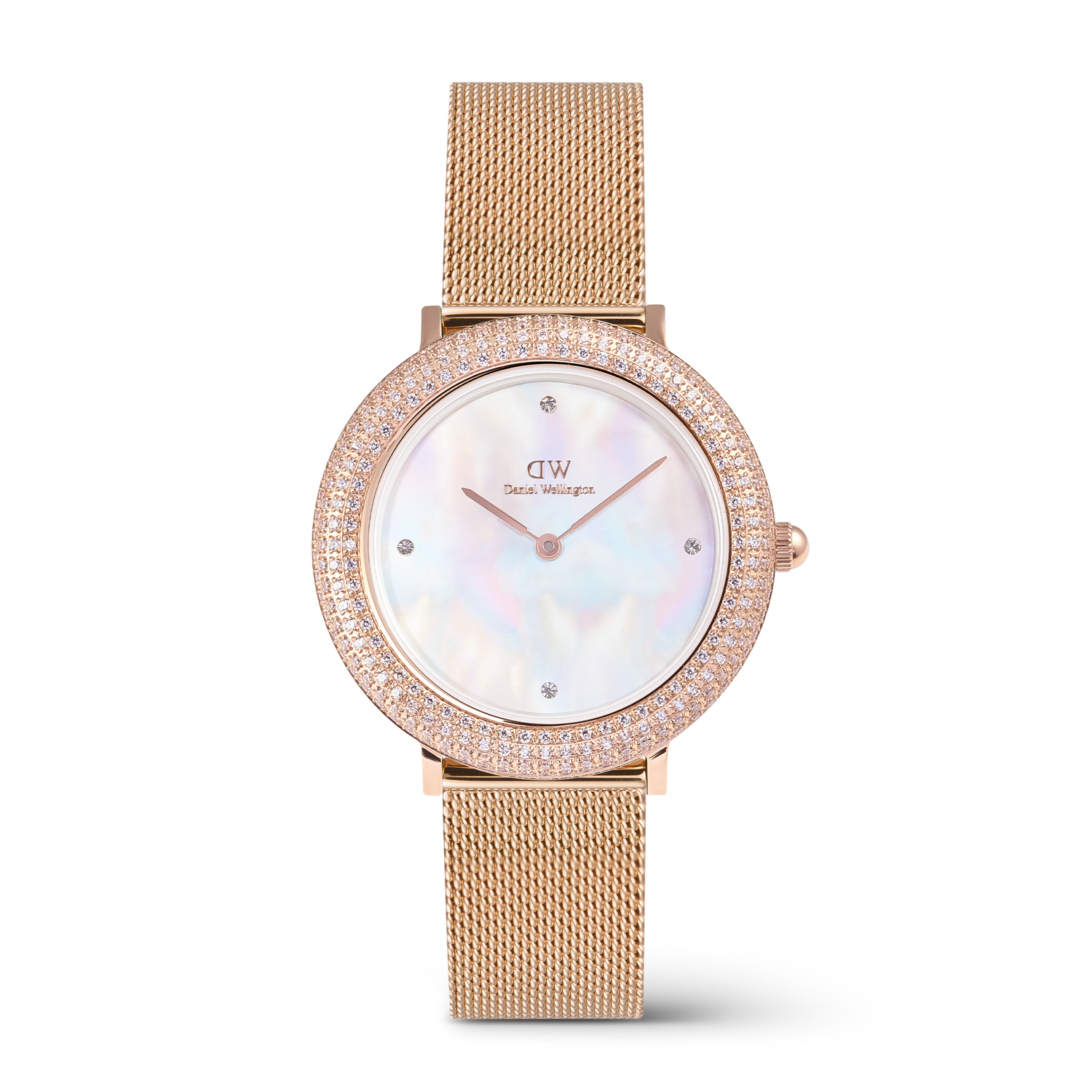 Crystalline Bezel Melrose Rose Gold
