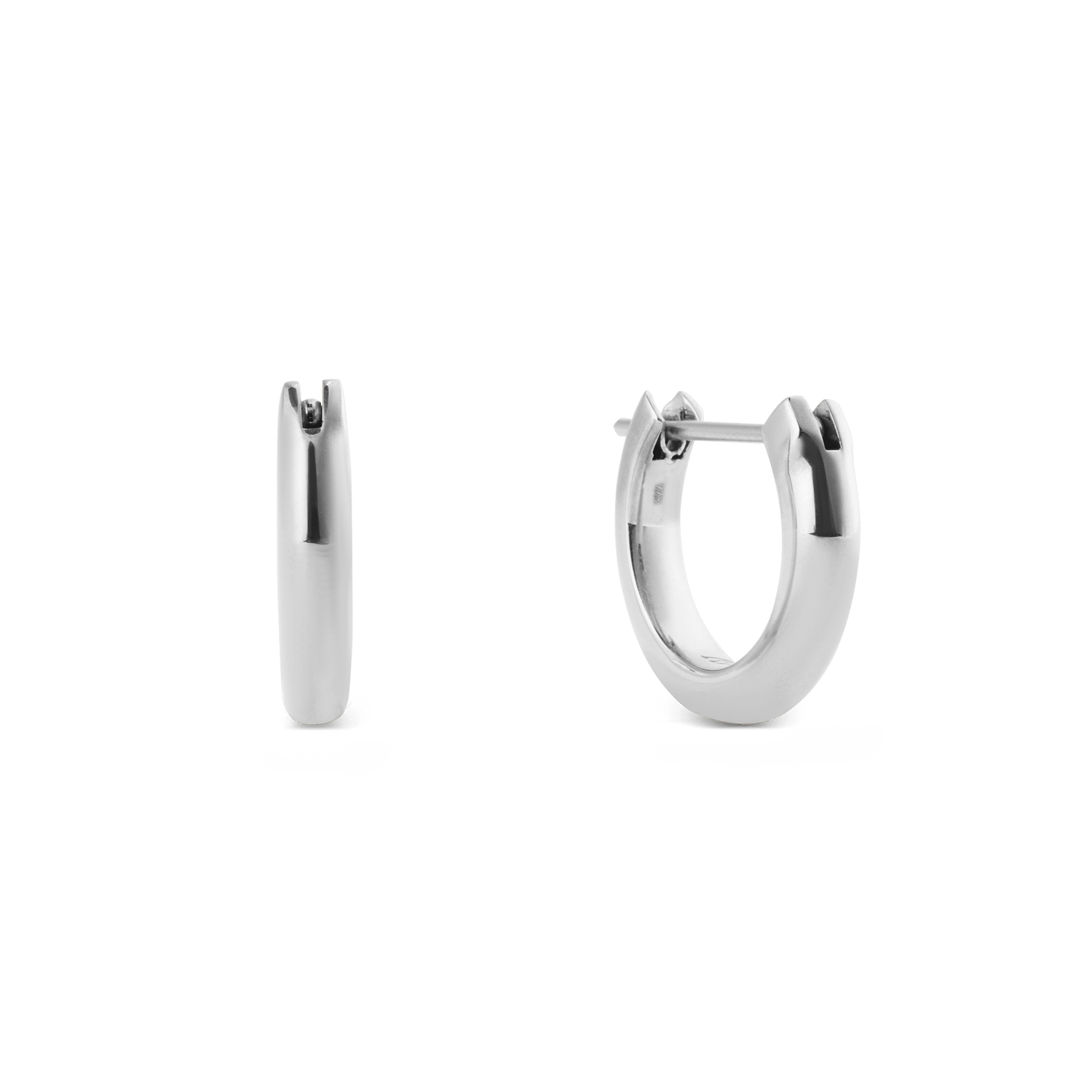 Arch Earring Silver 9mm