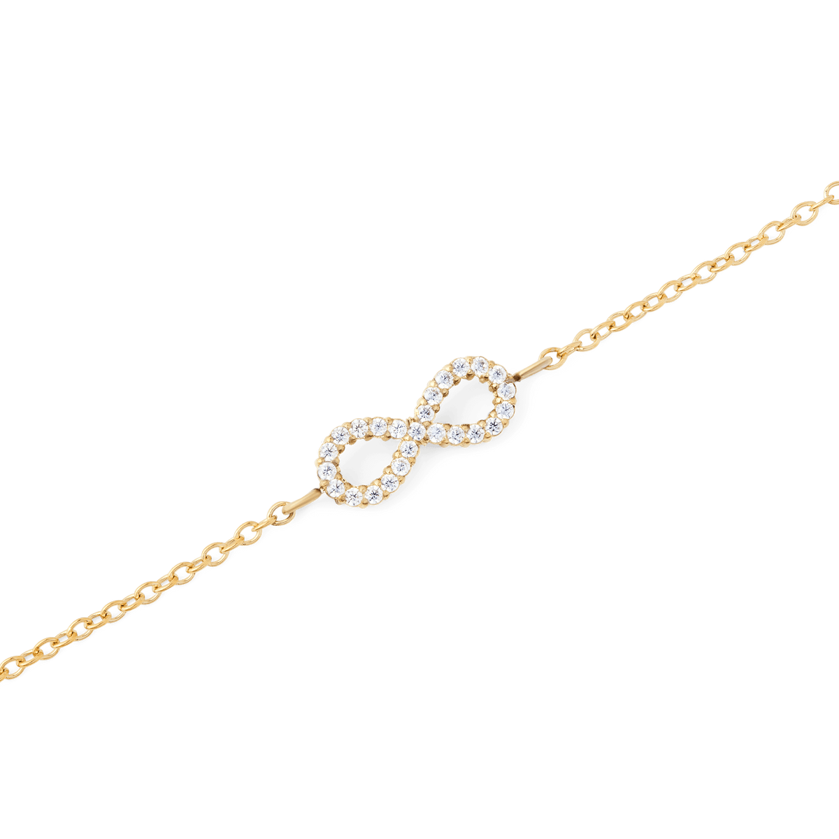 Mirelle Infinity Bracelet Gold