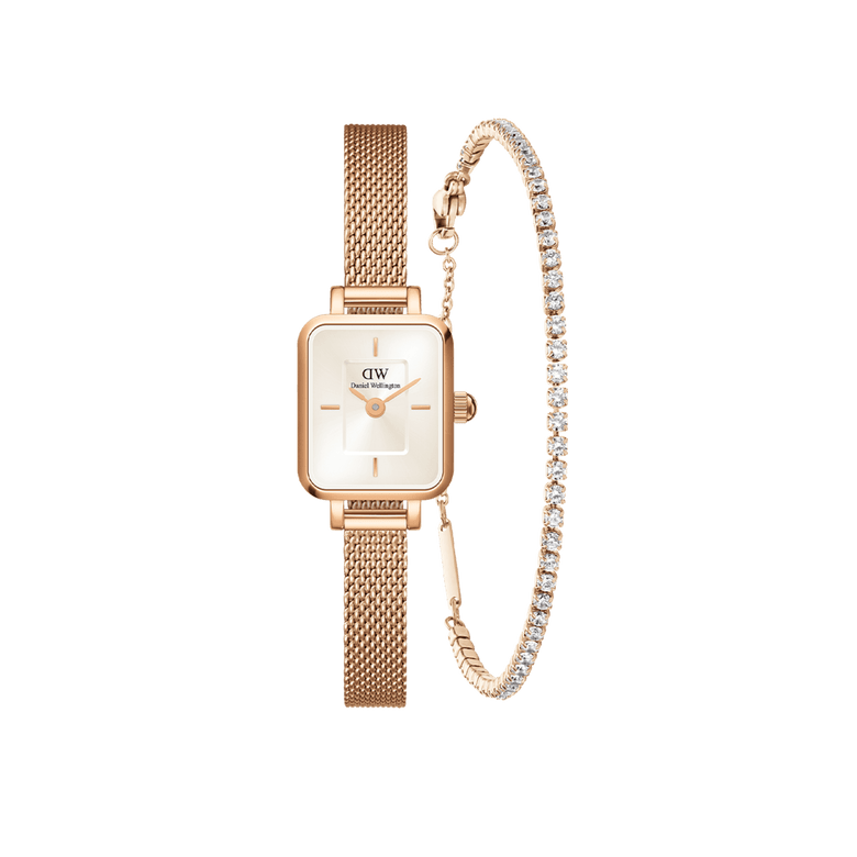 Quadro Mini Champagne & Tennis Gold Set