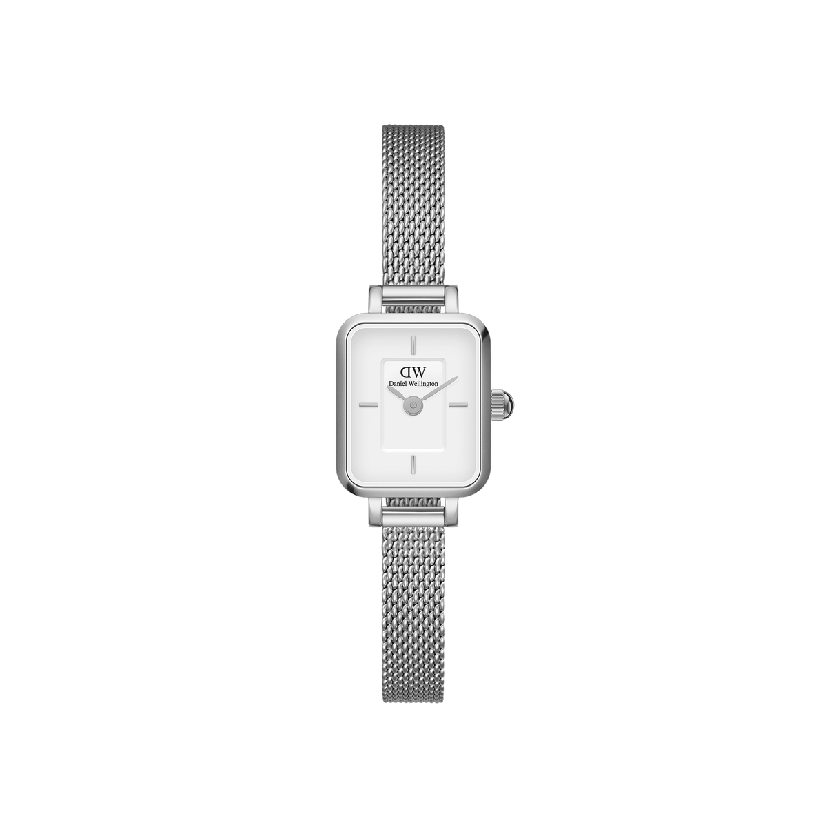 Daniel Wellington Quadro 腕時計 シルバー Quadro Lumine Pressed Sterling