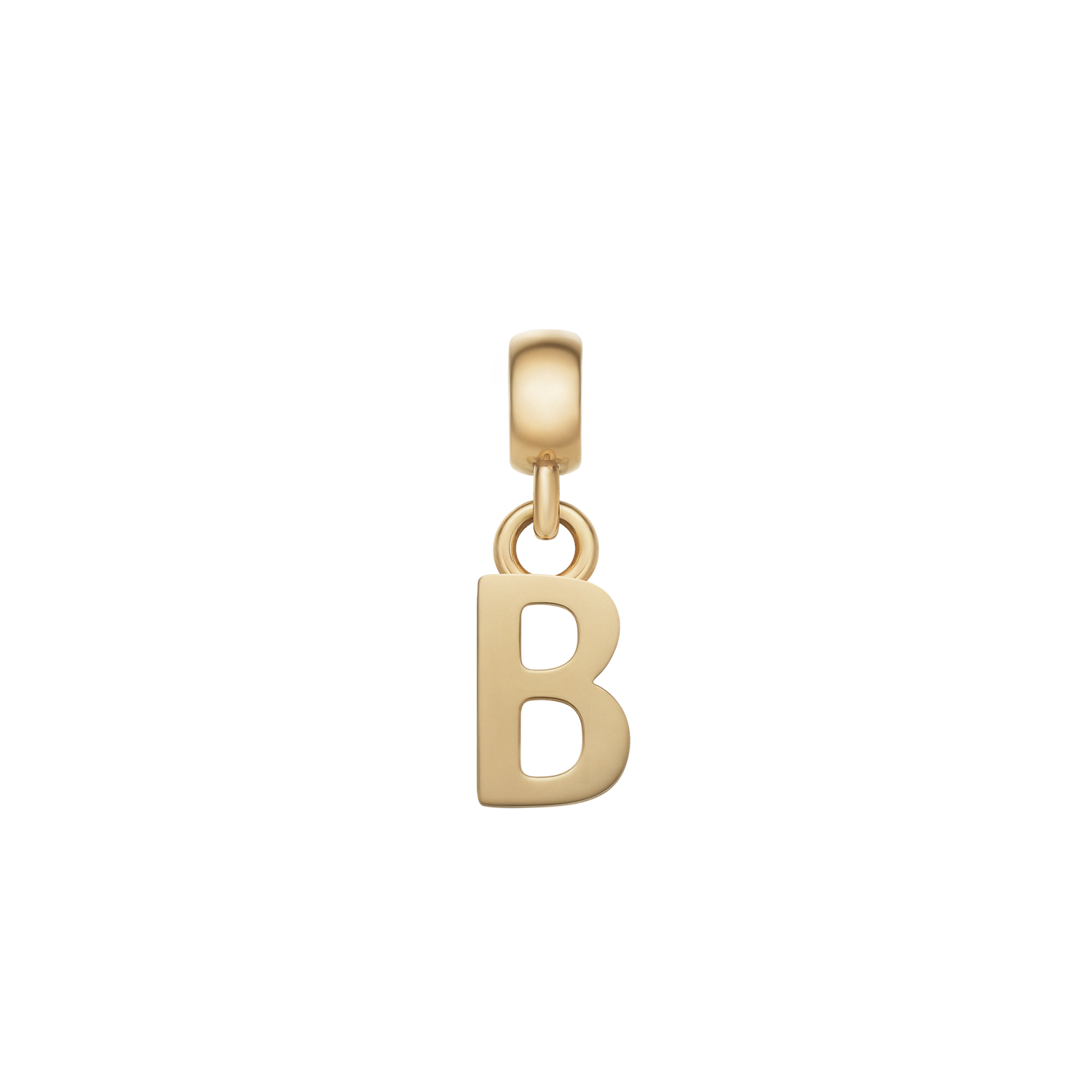 Letter Charm Gold