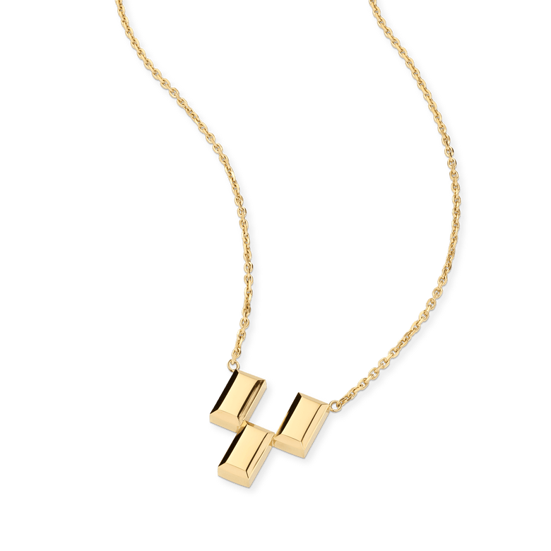 Bric Necklace Gold