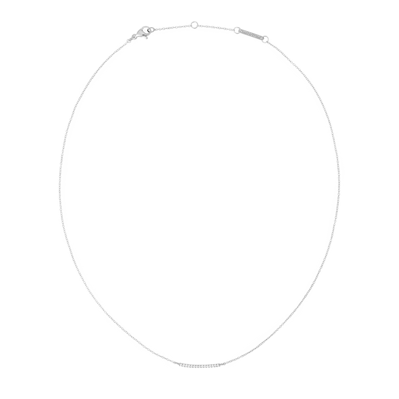Mirelle Eternity Necklace Silver
