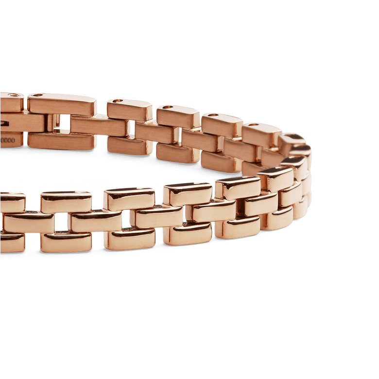 3-Link Bracelet Rose Gold