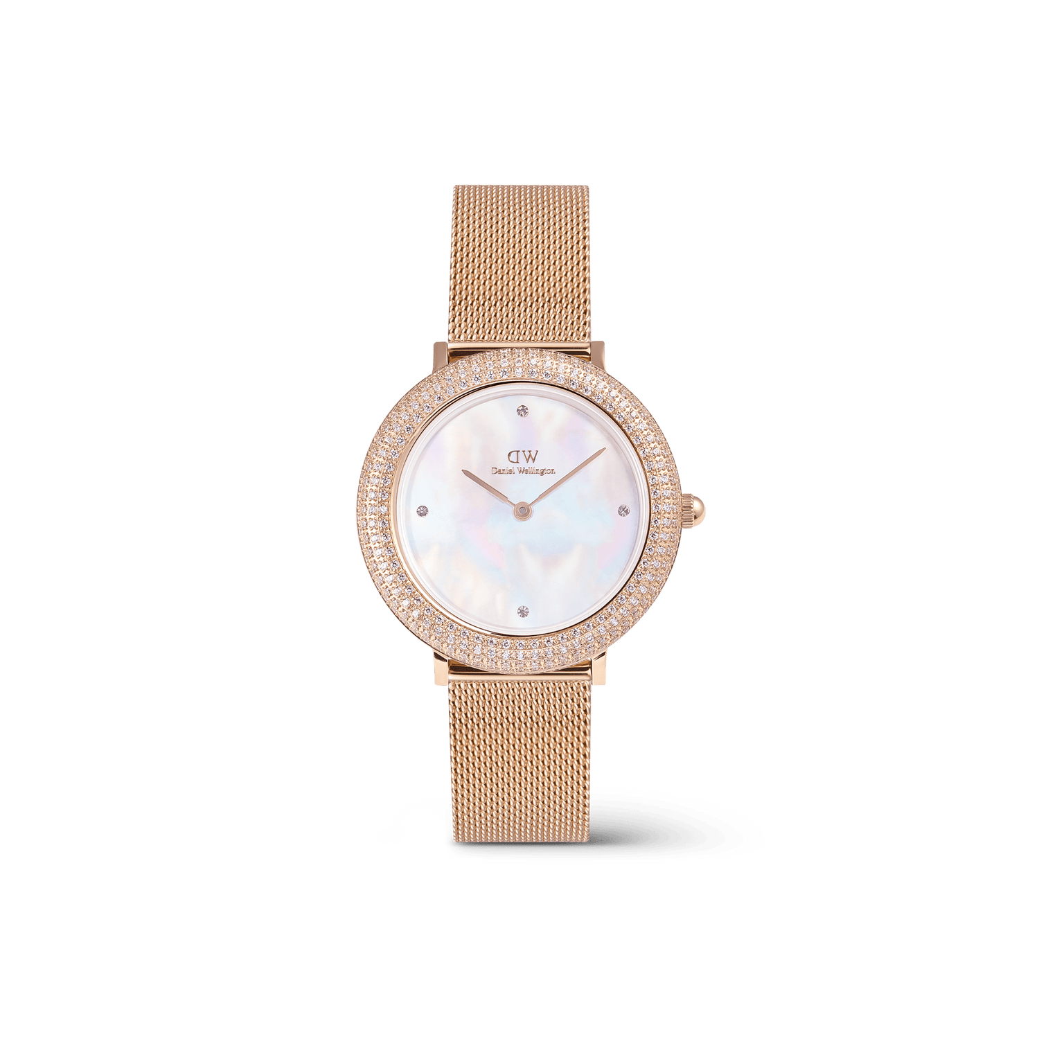 Crystalline Bezel Melrose Rose Gold