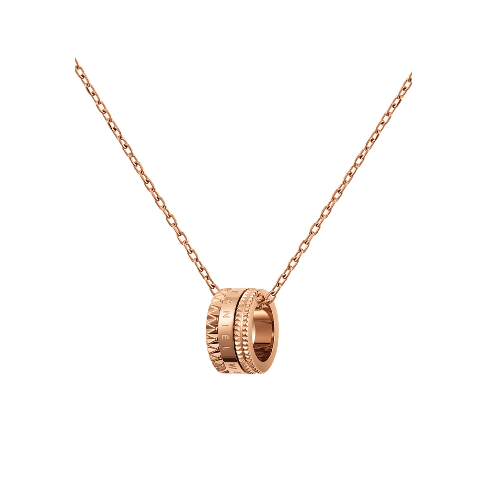 Jewellery - Elevation - Women's rose gold necklace | DW