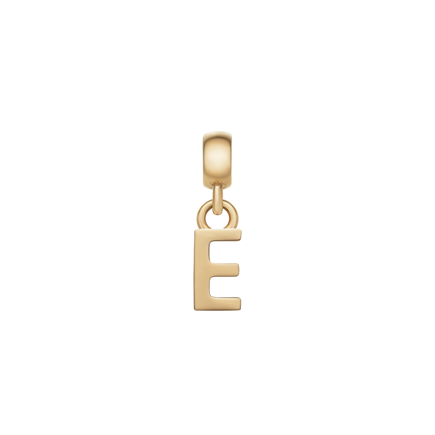 Letter Charm Gold