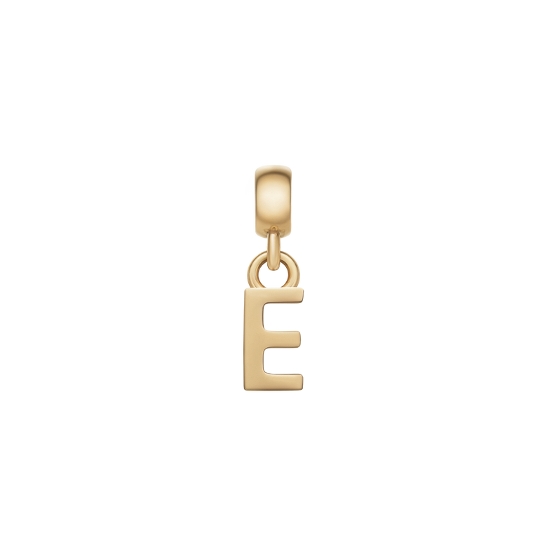 Letter Charm Gold
