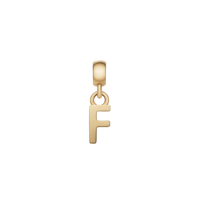 Letter Charm Gold