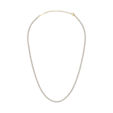 Classic Tennis Necklace Gold