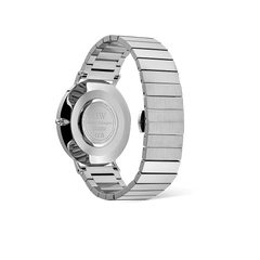 Classic Piano Link Onyx Silver