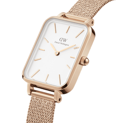 Quadro - Square watch in rose gold for women | DW Quadro - Square watch in rose gold for women | DW