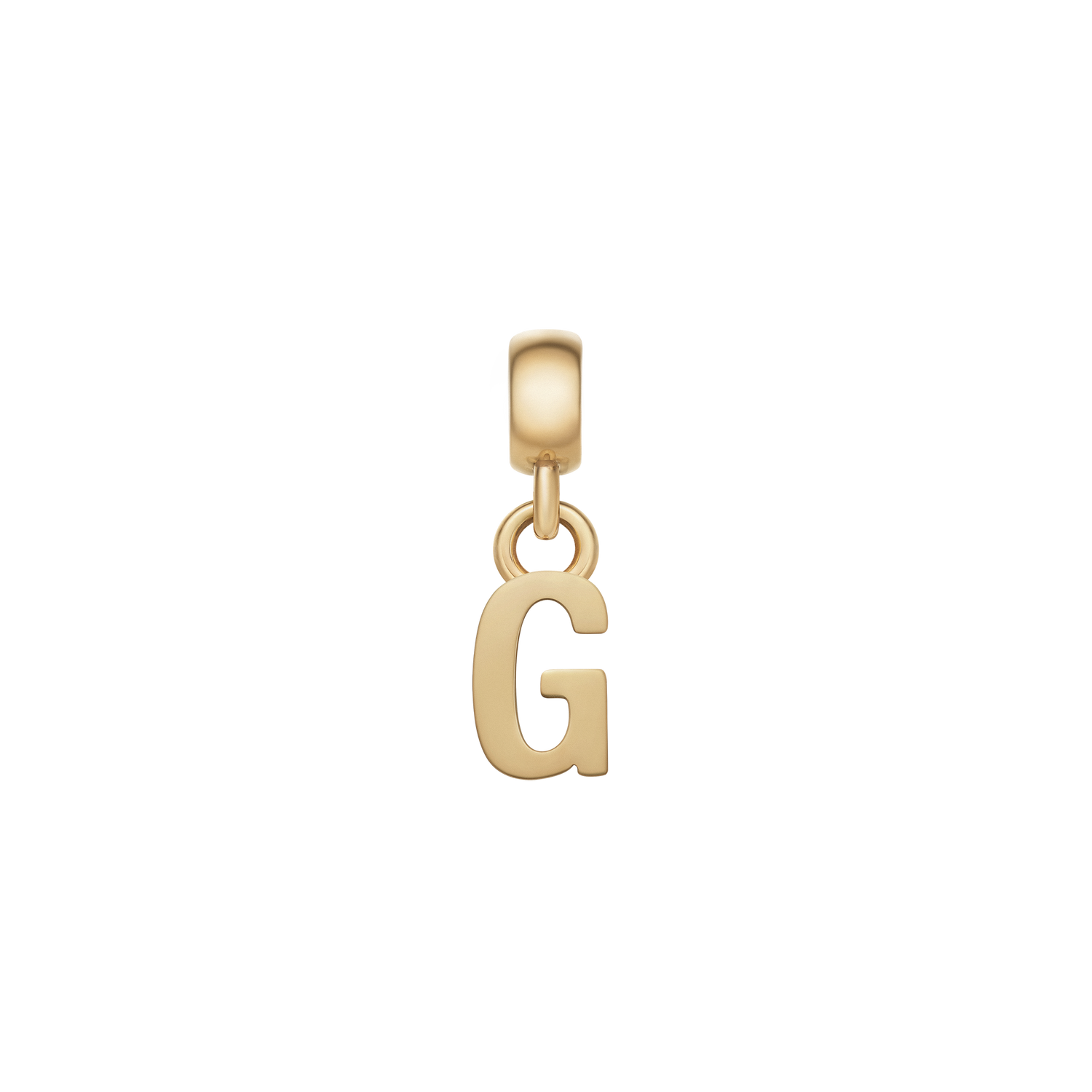 Letter Charm Gold