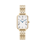 Quadro Roman Numerals 5-Link Gold