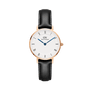 Petite Roman Numerals Sheffield Rose Gold