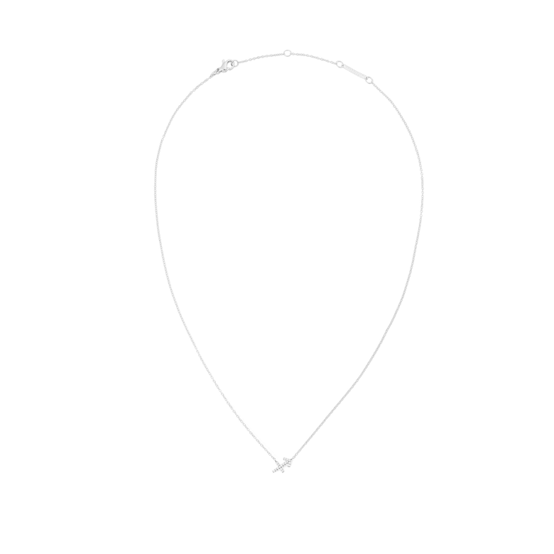 Crystal Zodiac Chain Necklace Silver