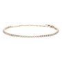 Classic Tennis Bracelet Rose Gold