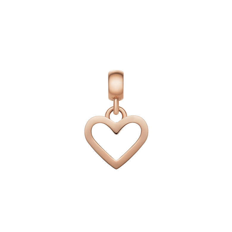Heart Contour Charm RG