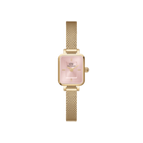 Quadro mini-blush square dial watch for women | DW