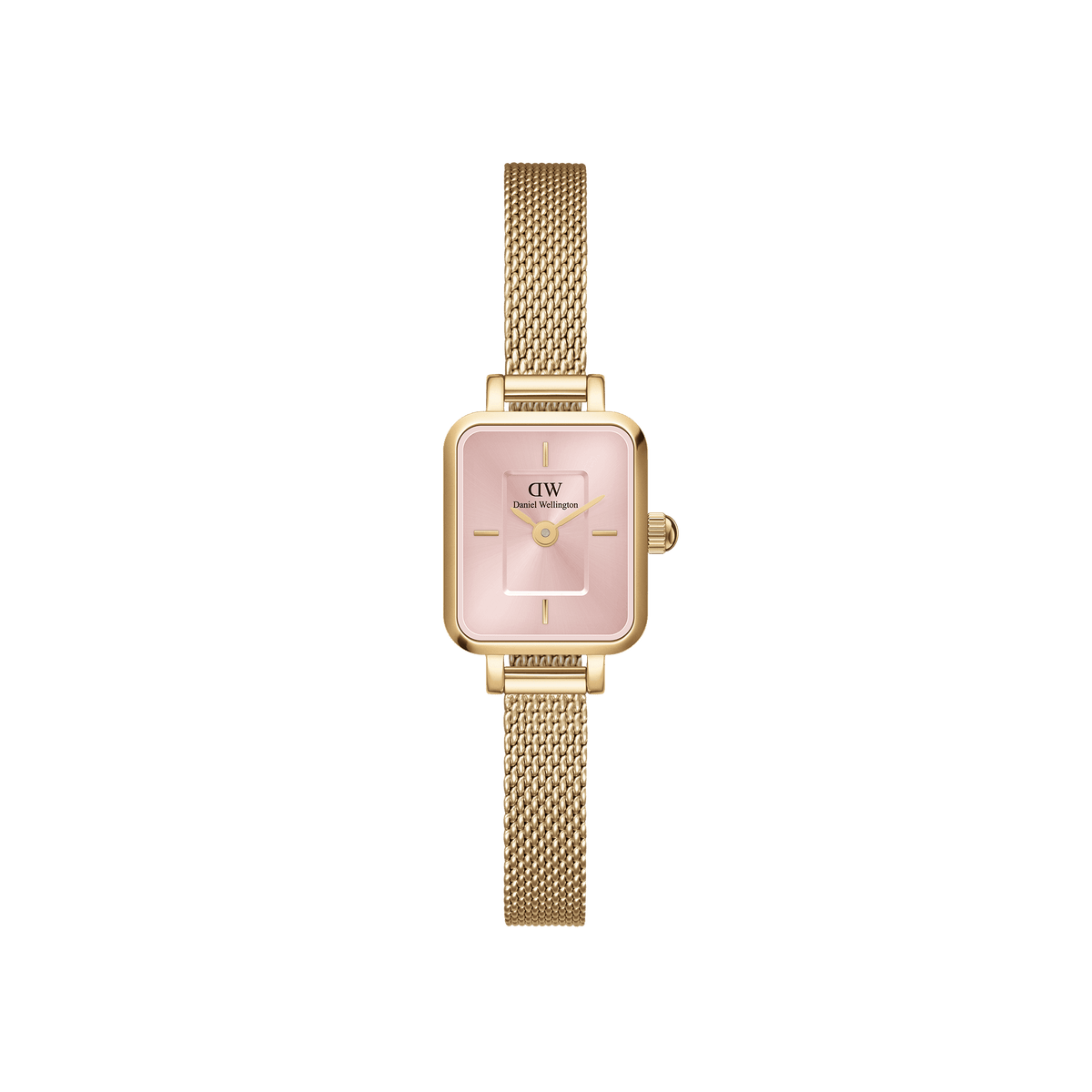 ダニエルウェリントン Quadro Mini Melrose Blush Quadro mini-blush square dial watch for women | DW