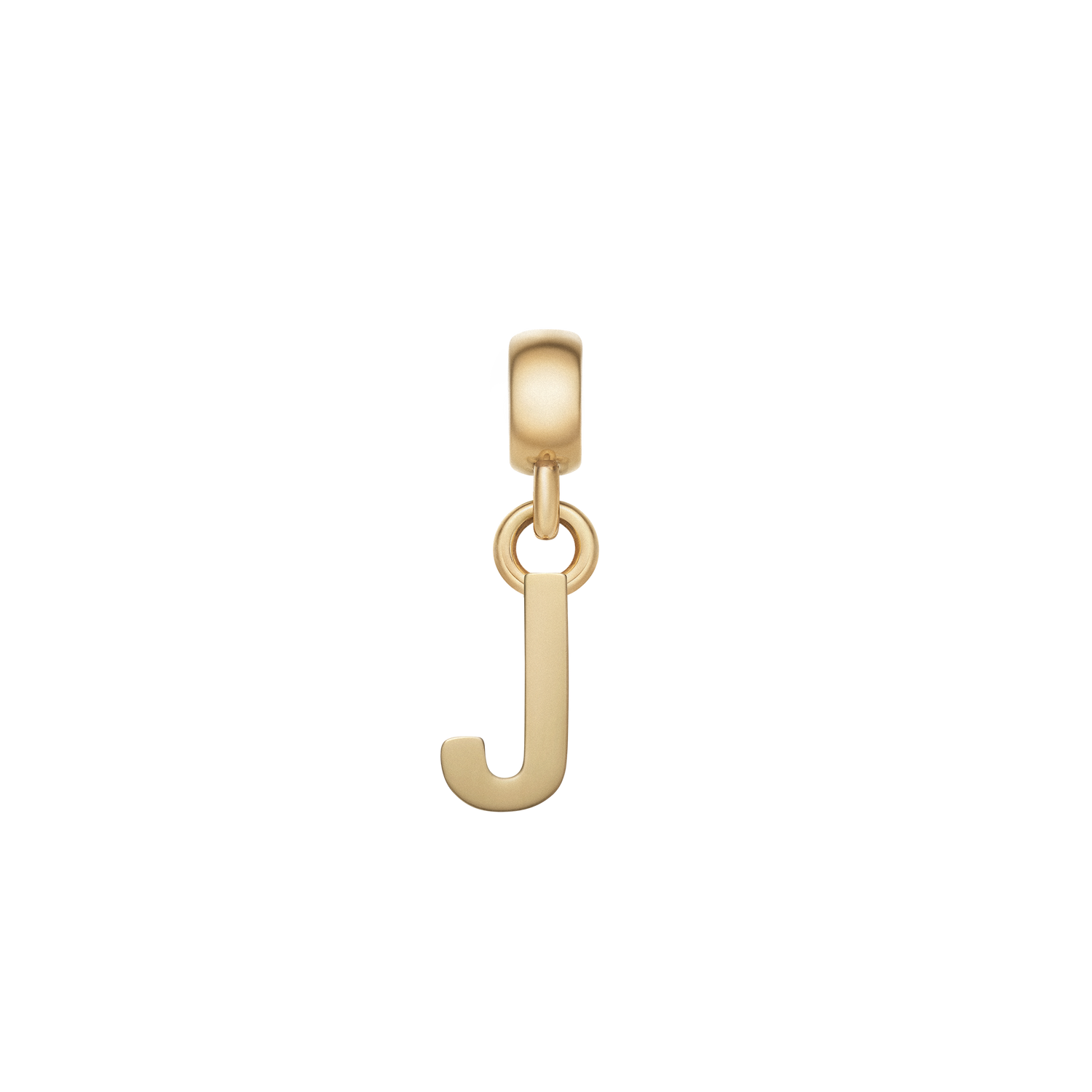 Letter Charm Gold